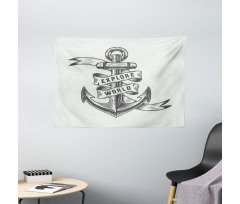 Adventurous Anchor Wide Tapestry