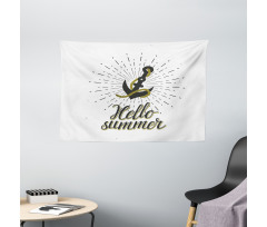 Sunburst Anchor Wide Tapestry