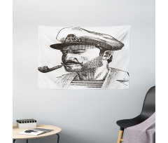 Maritime Boatswain Wide Tapestry