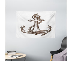 Cruise Sign Sketch Wide Tapestry