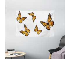 Gracious Winged Insect Wide Tapestry