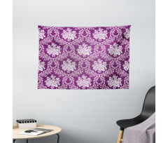 Floral Arrangements Wide Tapestry