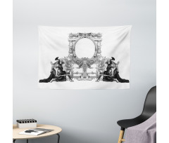 Roman Design Wide Tapestry