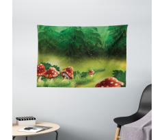 Wild Magic Wonderland Wide Tapestry