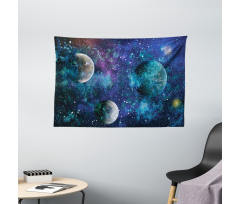 Universe Concept Wide Tapestry