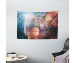 Heavenly Bodies Wide Tapestry