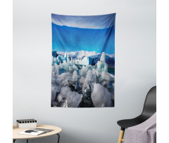 Glacier Elements Lagoon Tapestry