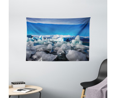 Glacier Elements Lagoon Wide Tapestry