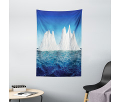 Antarctic Scene in Ocean Tapestry