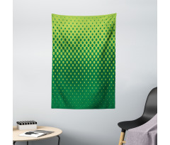 Vertical Halftone Tapestry