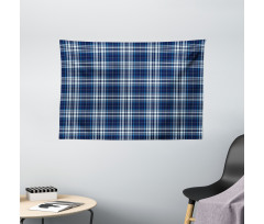 Abstract Geometric Art Wide Tapestry