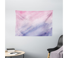 Dreamy Color Changes Wide Tapestry