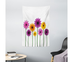 Simple Spring Flowers Tapestry