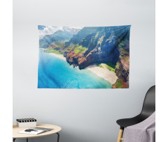 Na Pali Coast Island Wide Tapestry