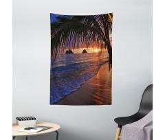 Pacific Sunrise Lanikai Tapestry