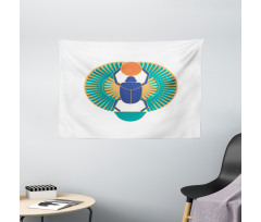 Scarab Holding Sun Wide Tapestry