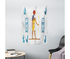 Historical Ancient Figures Tapestry