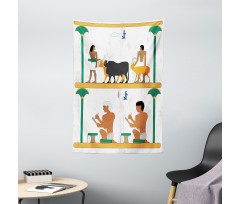 Man and Animal Tapestry