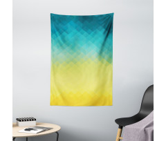 Polygonal Color Changes Tapestry