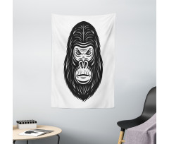 Wild Animal Monotone Style Tapestry