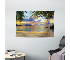 Exotic Beach Photo Wide Tapestry