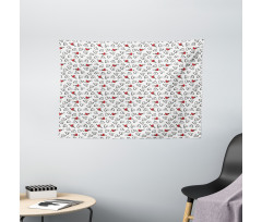 Romance Wide Tapestry