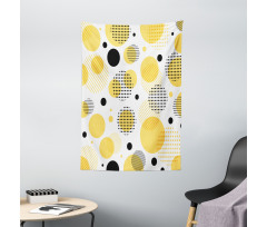 Streaks Spots Art Tapestry