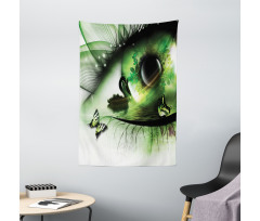 Abstract Swan Animal Tapestry