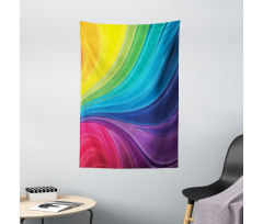 Abstract Smooth Lines Tapestry