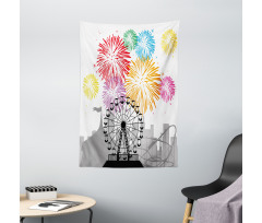 Fireworks Circus Fun Tapestry