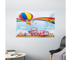 Childish Fun Concept Wide Tapestry