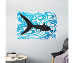 Swirling Waves and a Big Fish Wide Tapestry