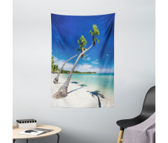 Trees Hanging Above a Lagoon Tapestry