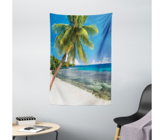 Island Paradise for Travelers Tapestry