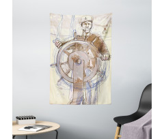 Captain Leader Seaman Tapestry