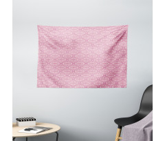 Abstract Curvy Romantic Wide Tapestry