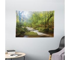 Forest at Golitha Falls Wide Tapestry