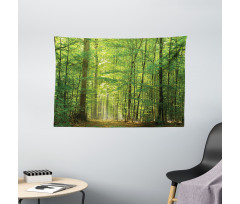 Foliage Forest Summer Wide Tapestry