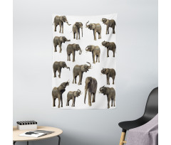 Elephants Tusk Ear Tapestry