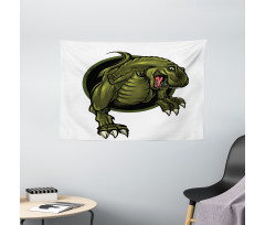 T-rex Animal Wide Tapestry
