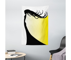 Hair Whip Woman Shade Tapestry