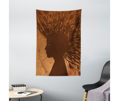 Autumnal Elements Hair Tapestry