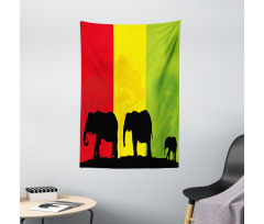 Fauna Elephant Tapestry