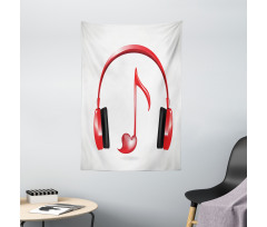Love Sound Headphones Tapestry