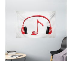 Love Sound Headphones Wide Tapestry