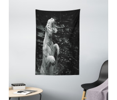 Exotic White Tiger Tapestry