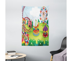 Circus and Theme Park Tapestry