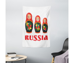 Nesting Matryoshka Dolls Tapestry