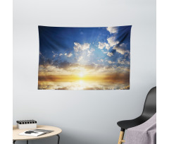 Sunset Reflection on Sea Wide Tapestry
