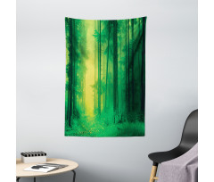 Fairy Springtime Forest Tapestry
